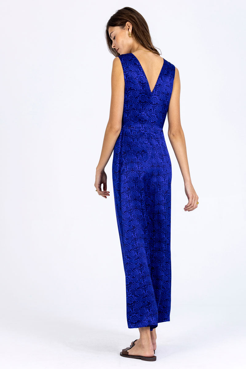 Loose Twisted Silk Dress