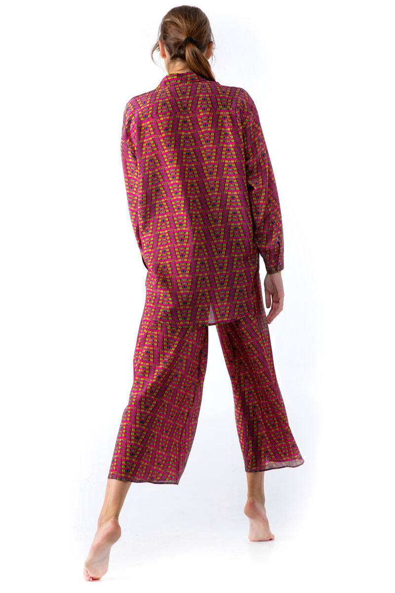 Elasticated Waist Crop Pants