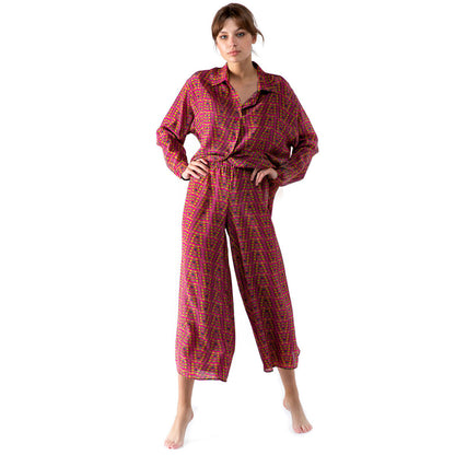 Elasticated Waist Crop Pants