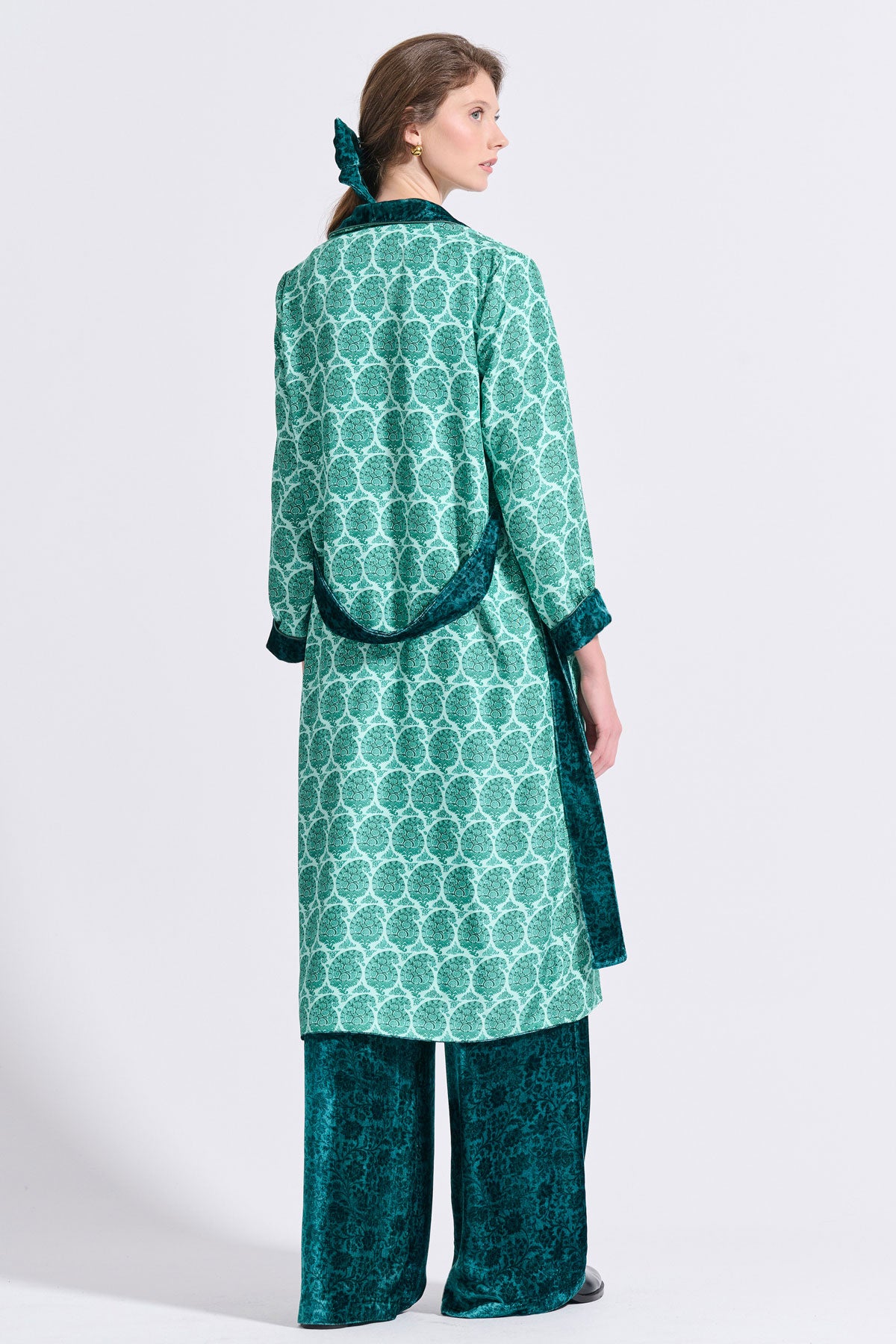 Reversible Belted Kimono