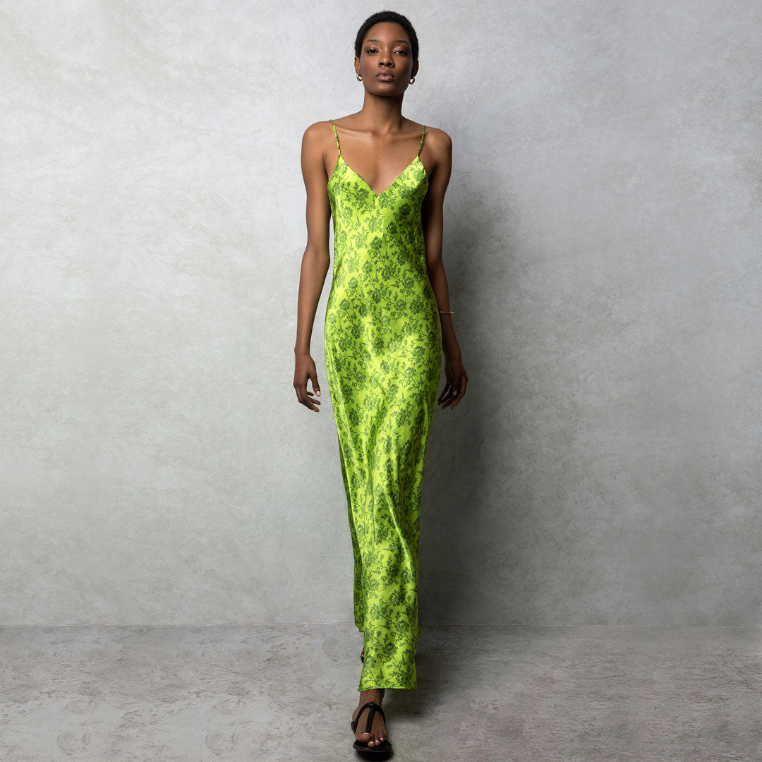 Silk Maxi Cami Dress