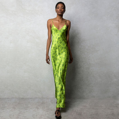 Silk Maxi Cami Dress
