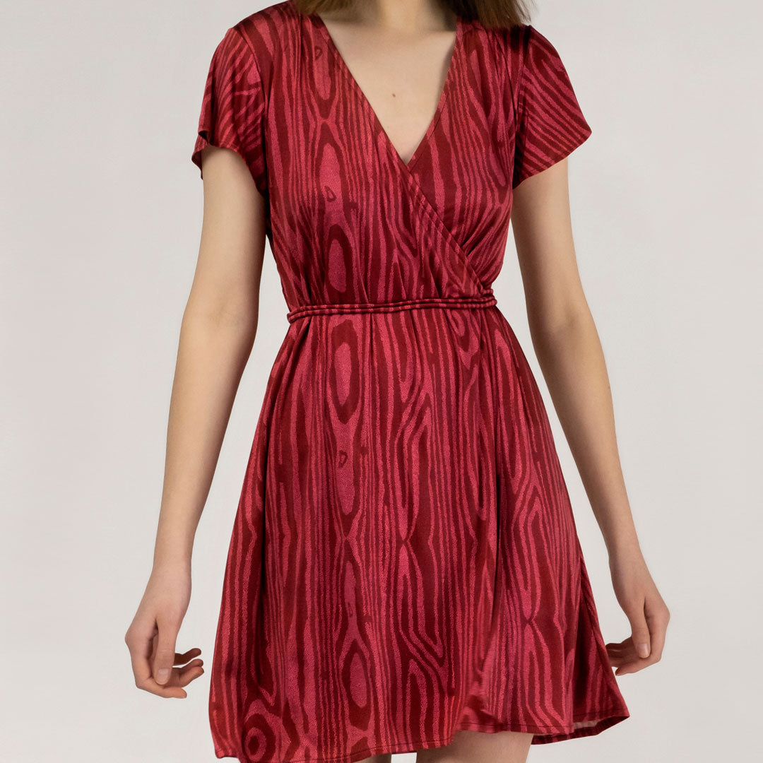 Silk Jersey Wrap Dress