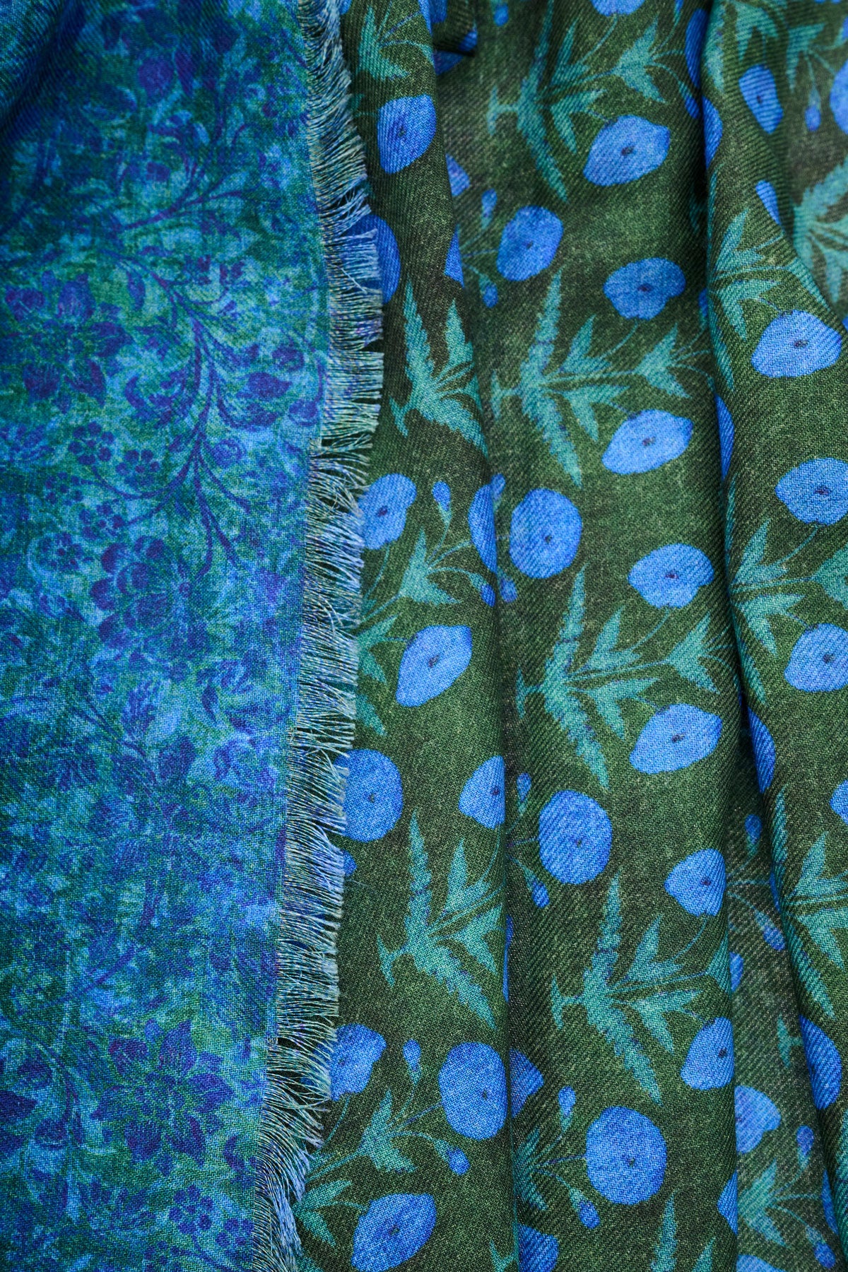 Double Sided Wool Scarf