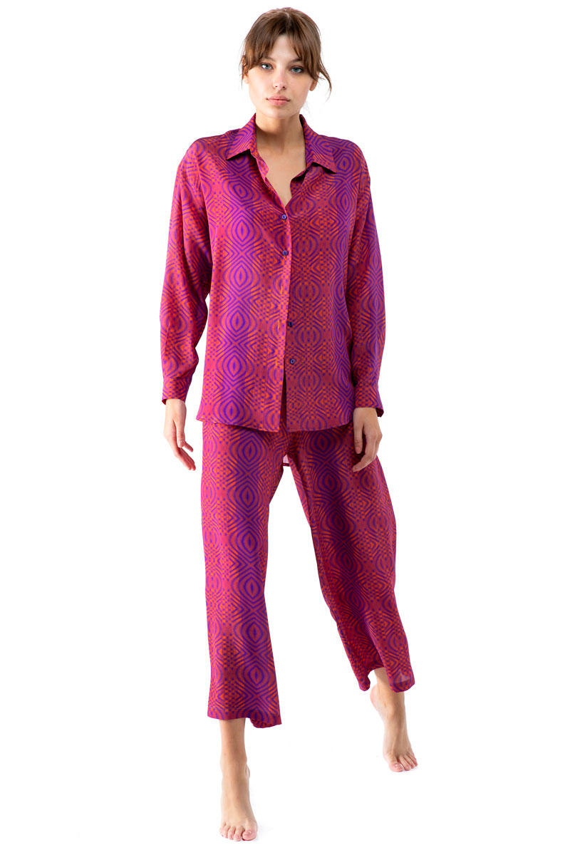 Elasticated Waist Crop Pants