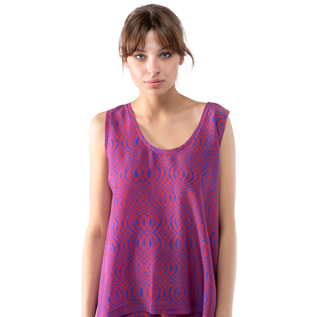 Loose Sleeveless Top