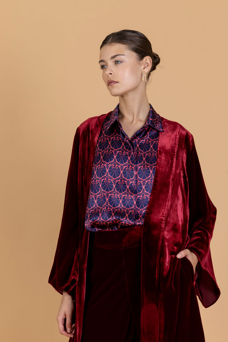 Velvet Kimono
