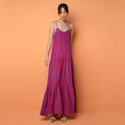 Adjustable-Strap Dress