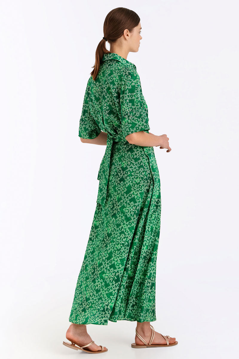 Silk Short Sleeved Shirt