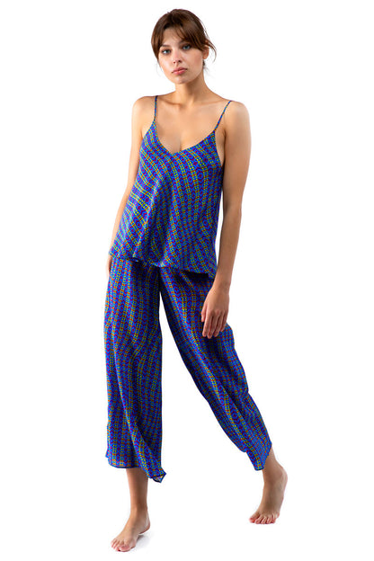 Elasticated Waist Crop Pants