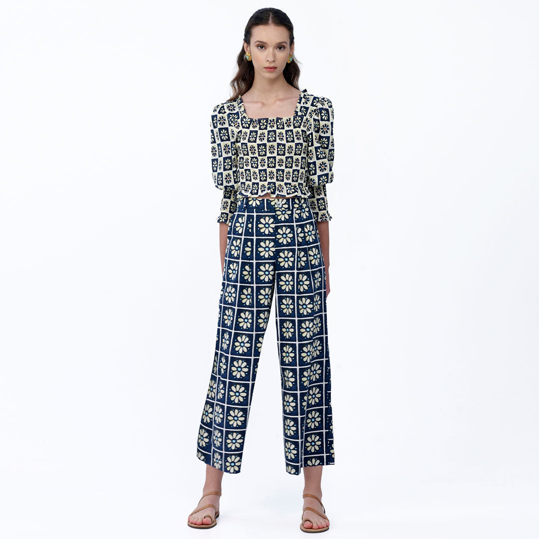 Straight Leg Trousers