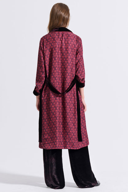 Reversible Belted Kimono