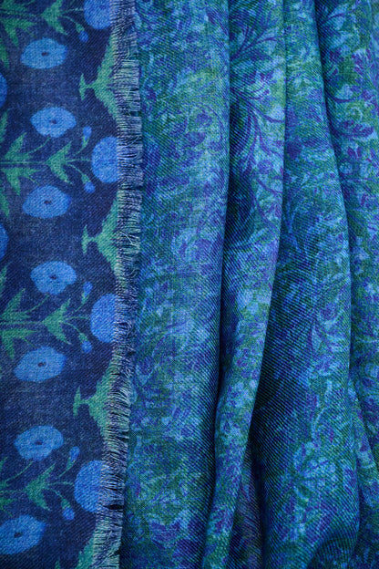 Double Sided Wool Scarf