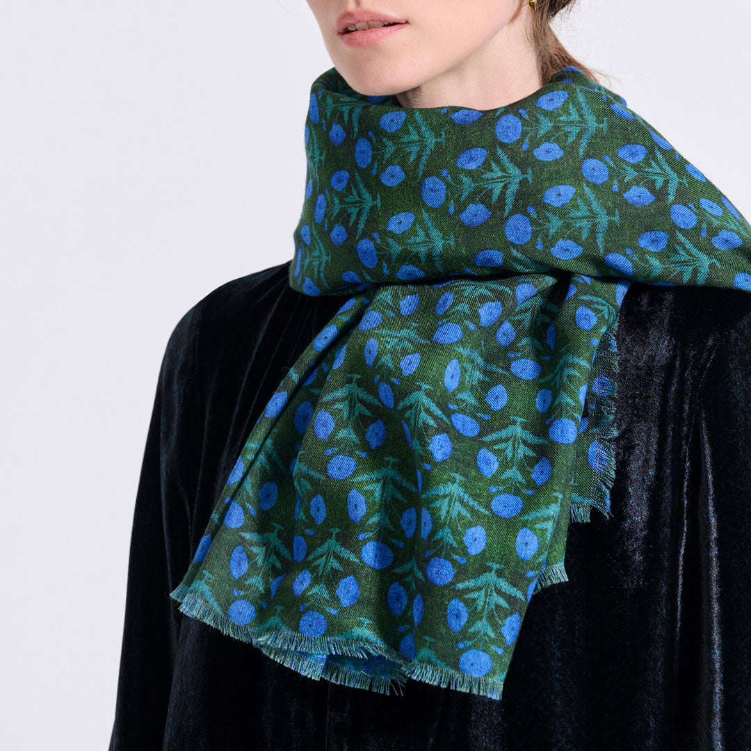 Double Sided Wool Scarf