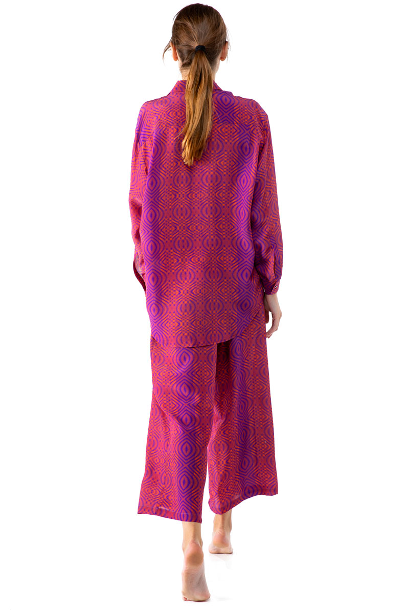 Elasticated Waist Crop Pants