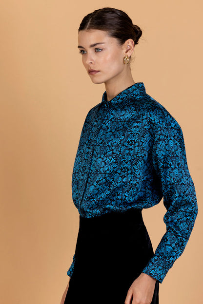 Silk Satin Shirt