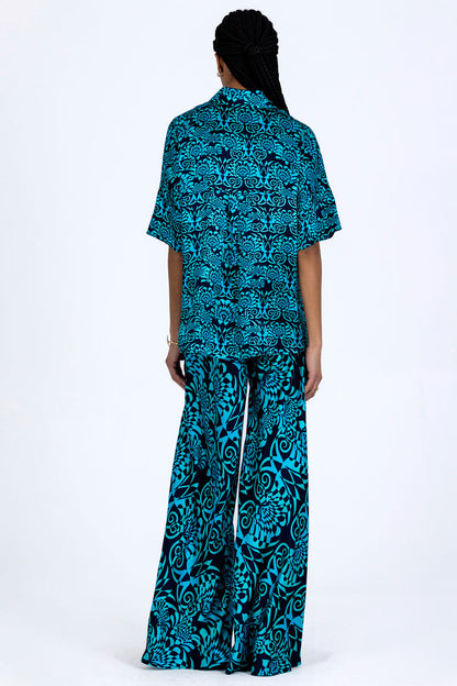 Silk Short Sleeved Shirt