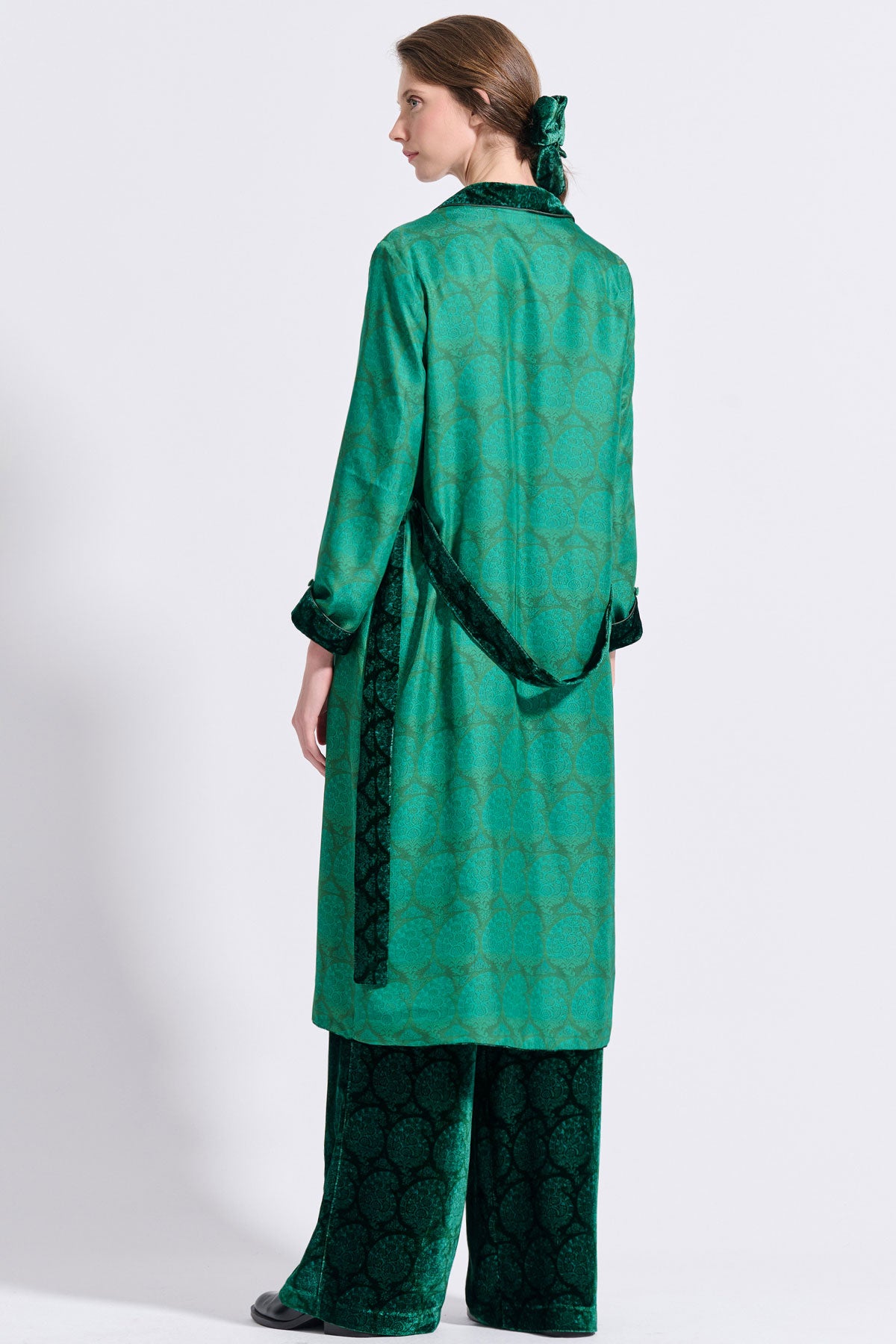 Reversible Belted Kimono