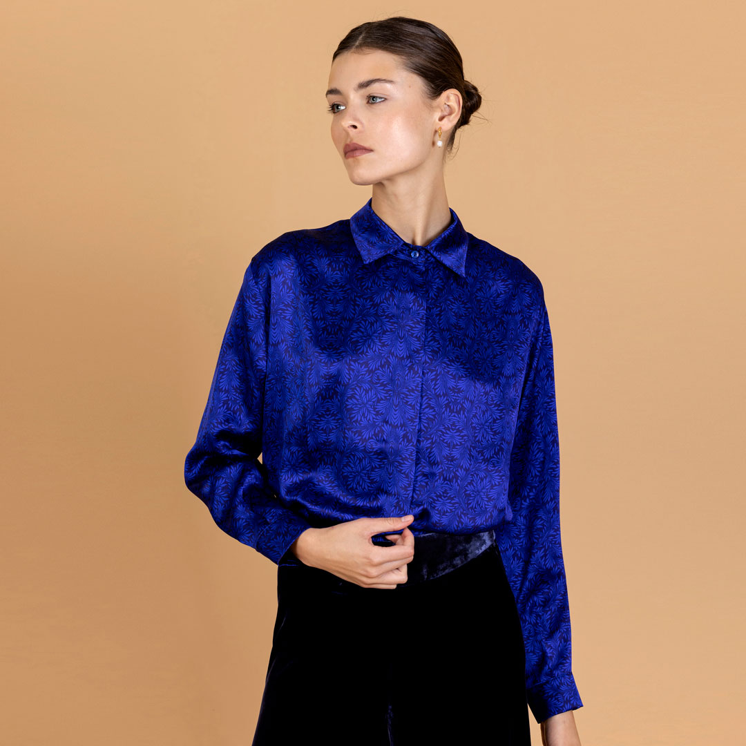 Silk Satin Shirt