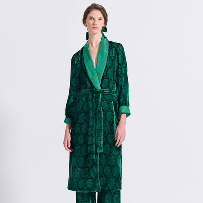 Reversible Belted Kimono