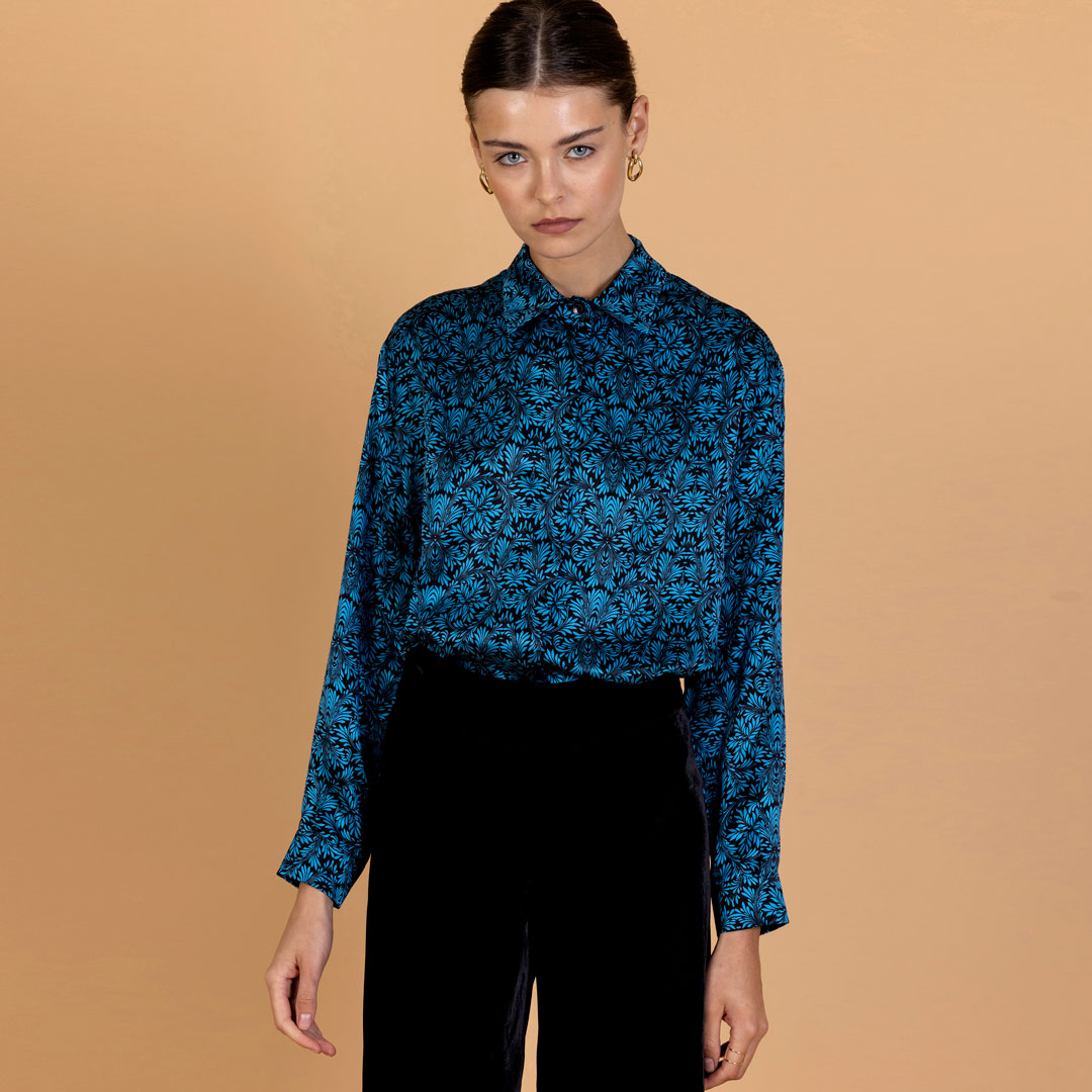 Silk Satin Shirt