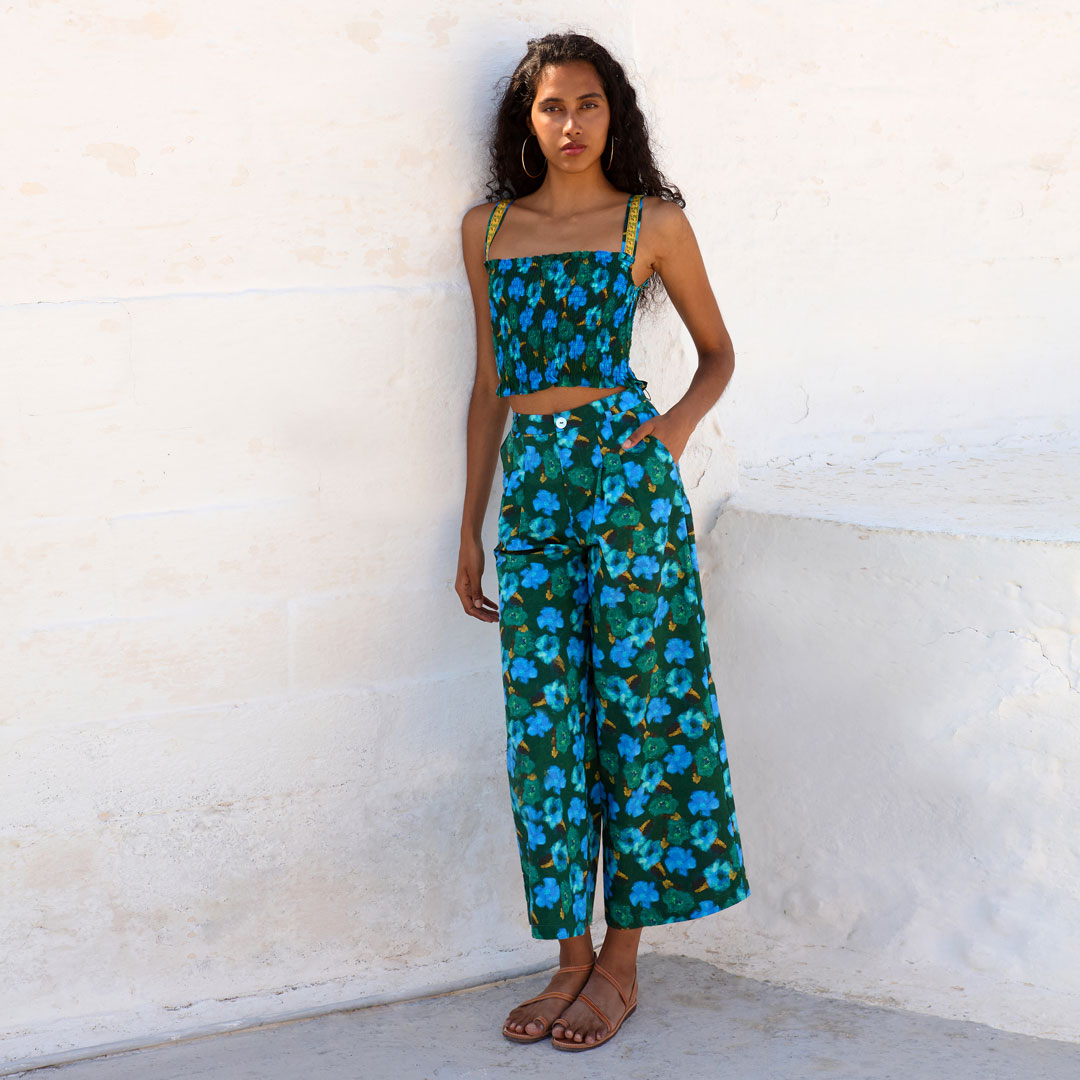 Straight Leg Trousers