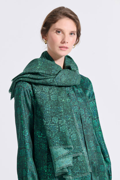 Double Sided Wool Scarf