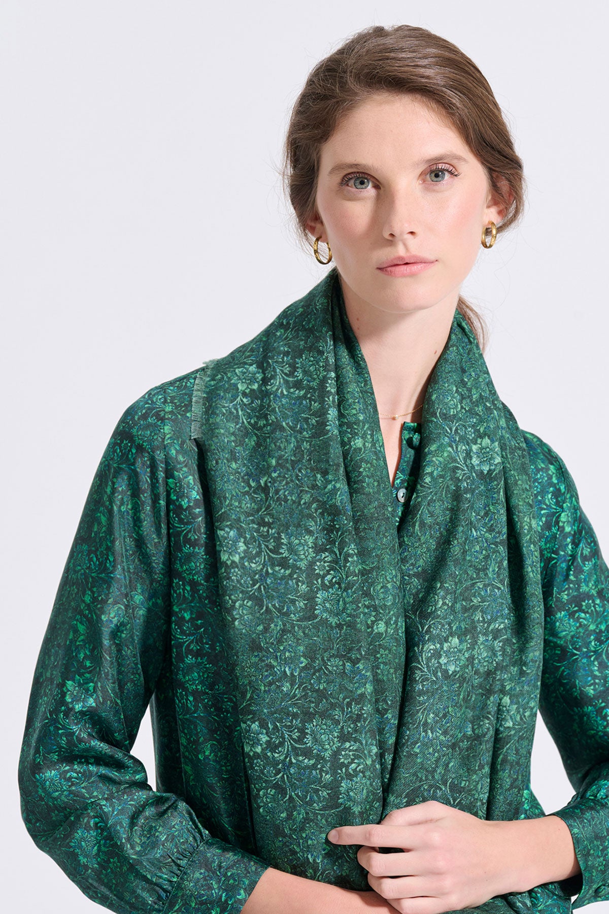 Double Sided Wool Scarf