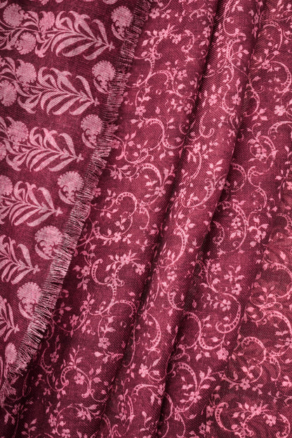 Double Sided Wool Scarf