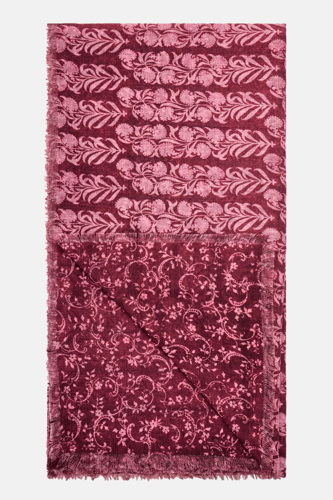 Double Sided Wool Scarf