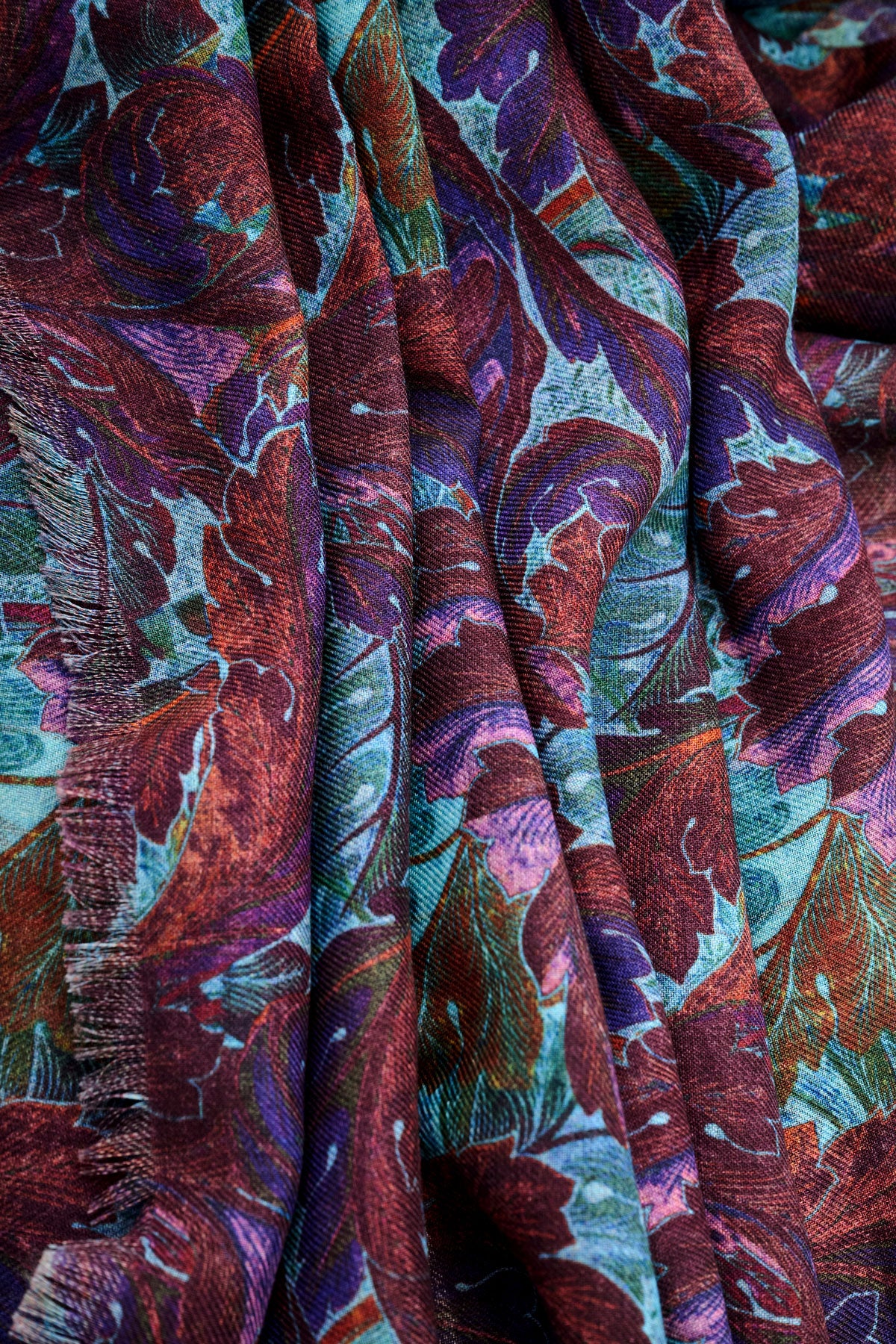 Double Sided Wool Scarf