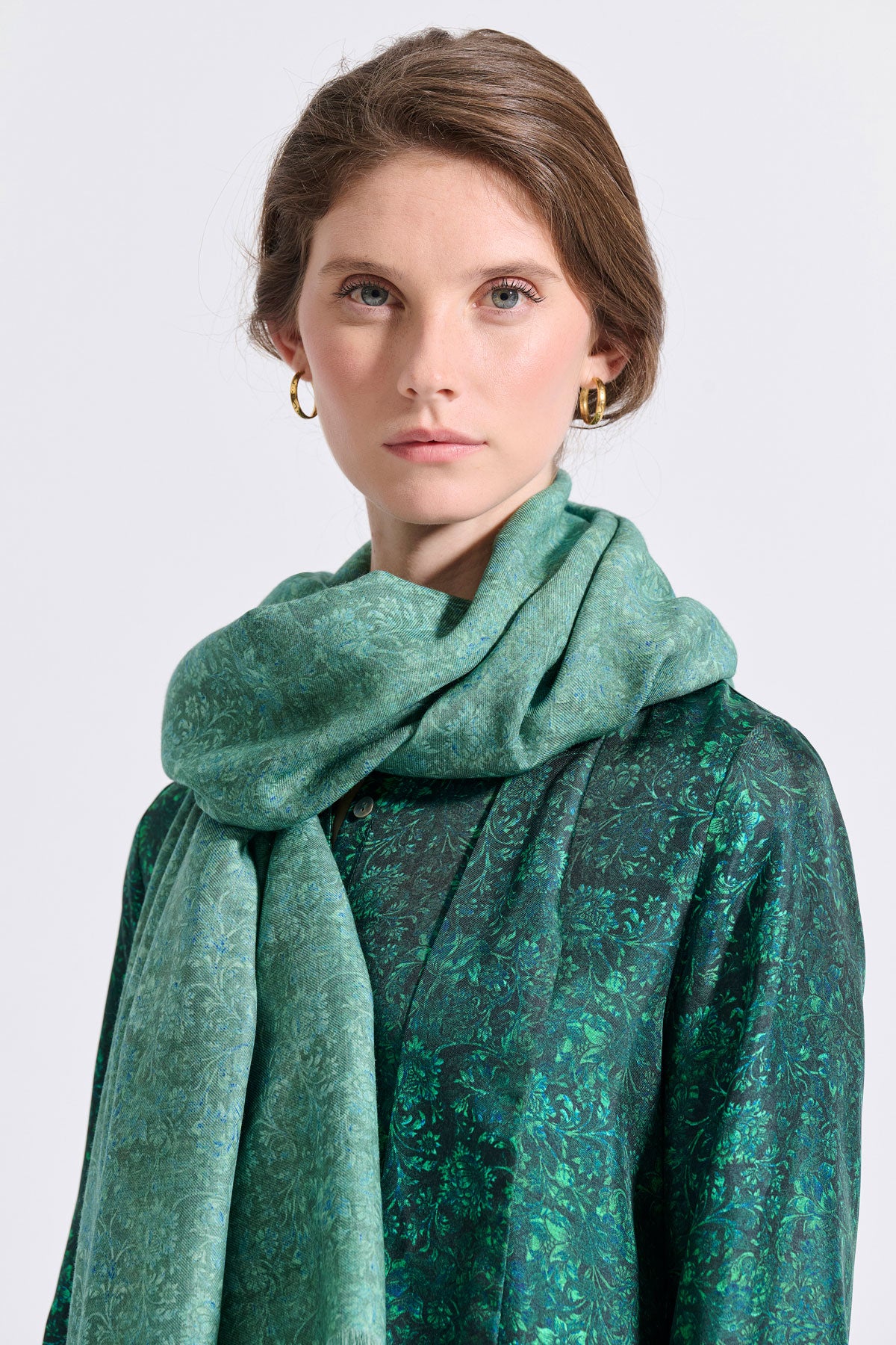 Double Sided Wool Scarf