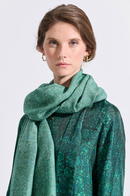 Double Sided Wool Scarf