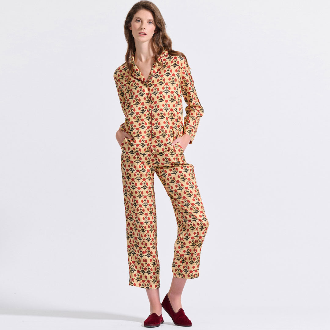 Silk Elasticated Pants