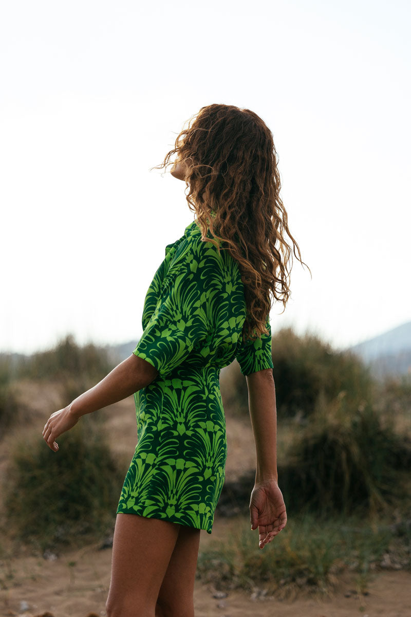 Silk Short Sleeved Shirt